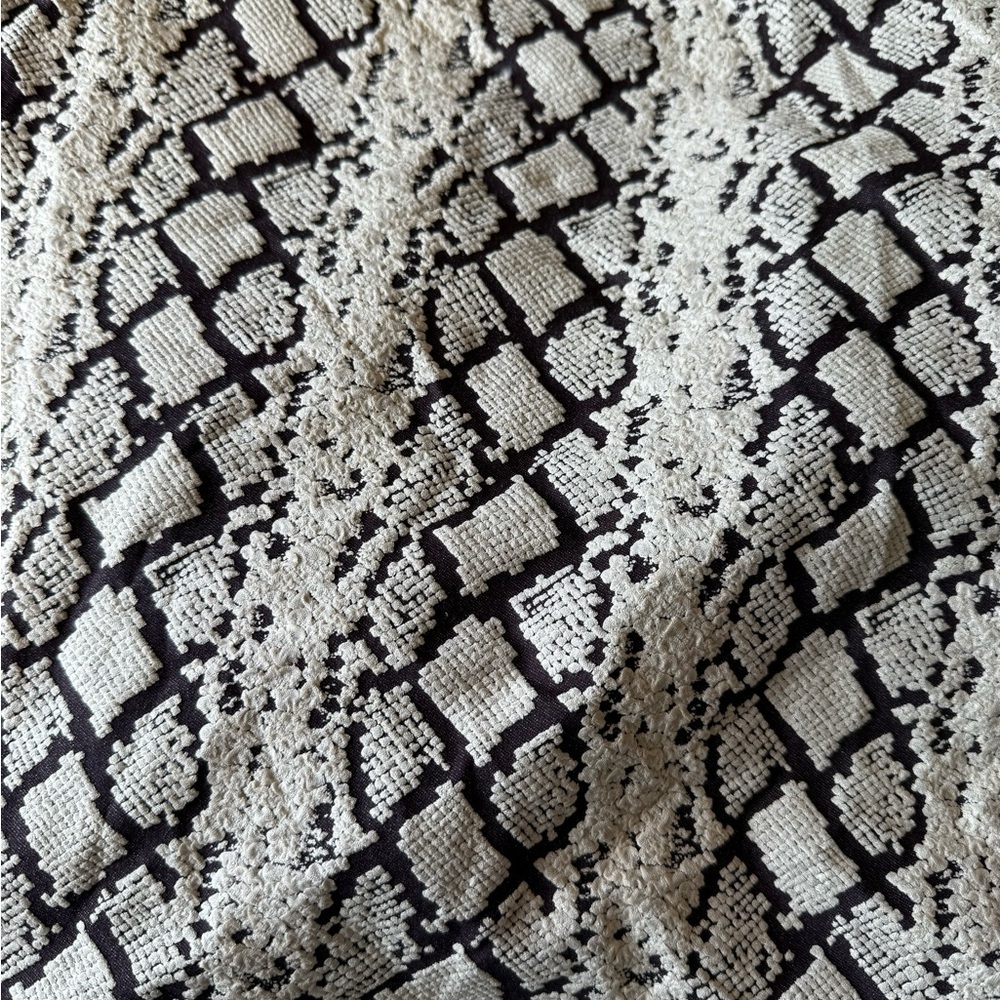 Zimmerman Nwot Python Snakeskin Patterned Mock Tu… - image 5